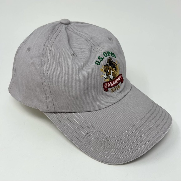 U.S. Open Hat Oakmont 2016 Official Tournament Adjustable Golf Cap USGA Member - Picture 2 of 8